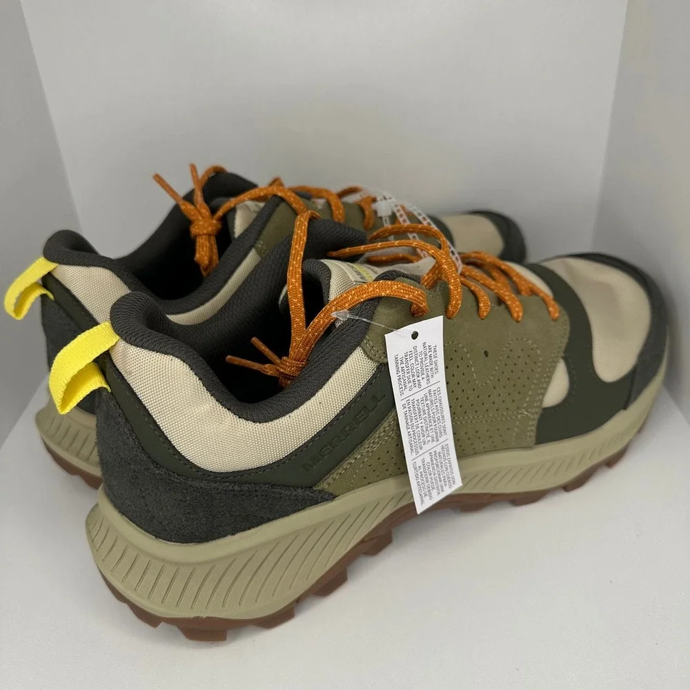 Merrell Mens Shoes 13 Green Excellent J038729 Tempo Sol Trail Hiking Gorpcore